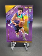 Jordan Nwora 2020-21 Panini RECON Orange FOTL 1/25 RC SSP Bucks 123 