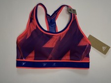 ADIDAS DON’T REST ALPHASKIN GRAPHIC PADDED GYM TRAINING BRA PINK FT3127 - S
