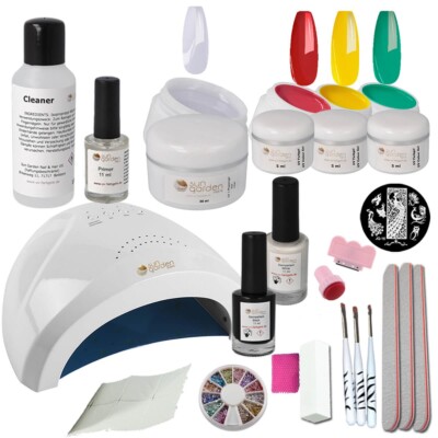 Starterset Nail Texas - UV Gel Set - Nagelstudioset - Einsteigerset mit ...