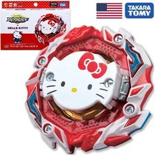 TAKARA TOMY Astral Hello Kitty .Ov.R'-0 Burst DB Beyblade B-00 - USA SELLER!