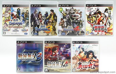 Sengoku Basara & Samurai Warriors (Sengoku Musou) 7 Spiele PS3 [Japan] PlaySt...