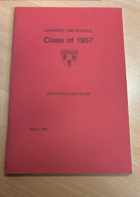 Harvard Law School Class of 1957