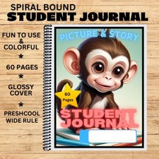 Set of 10 - Story Journals - Wide Rule - Student Journal  JS5