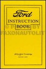 1926 Ford Model T Car and Truck Owners Manual 26 Operators Instruction Book (For: Ford)