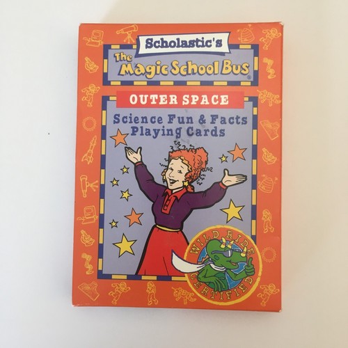 Scholastic's Der magische Schulbus Weltraum Memory Spiel Wissenschaft Spielkarten - Bild 1 von 7