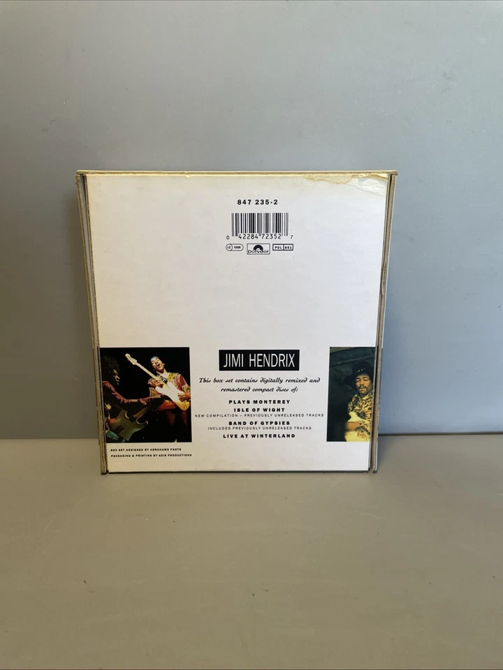 Jimi Hendrix | Footlights | 4 CD Box | Special Limited Box Set inkl. Booklet #B3 - Bild 3 von 4