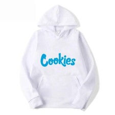 2025 Cookies Print Hoodie Sweatshirt Men's And Women's Harajuku Pullover Street