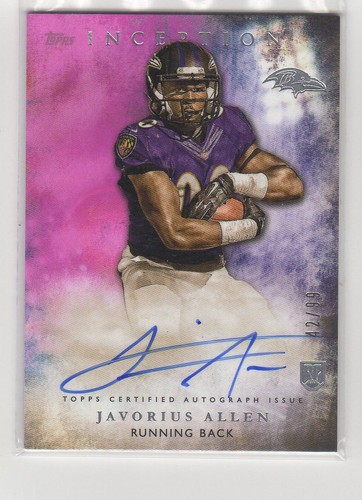 SIE WÄHLEN AUS - Baltimore Ravens ZERTIFIZIERTES AUTOGRAMM AUTO NUMMERIERT GU RC STAR HOF - Bild 3 von 19