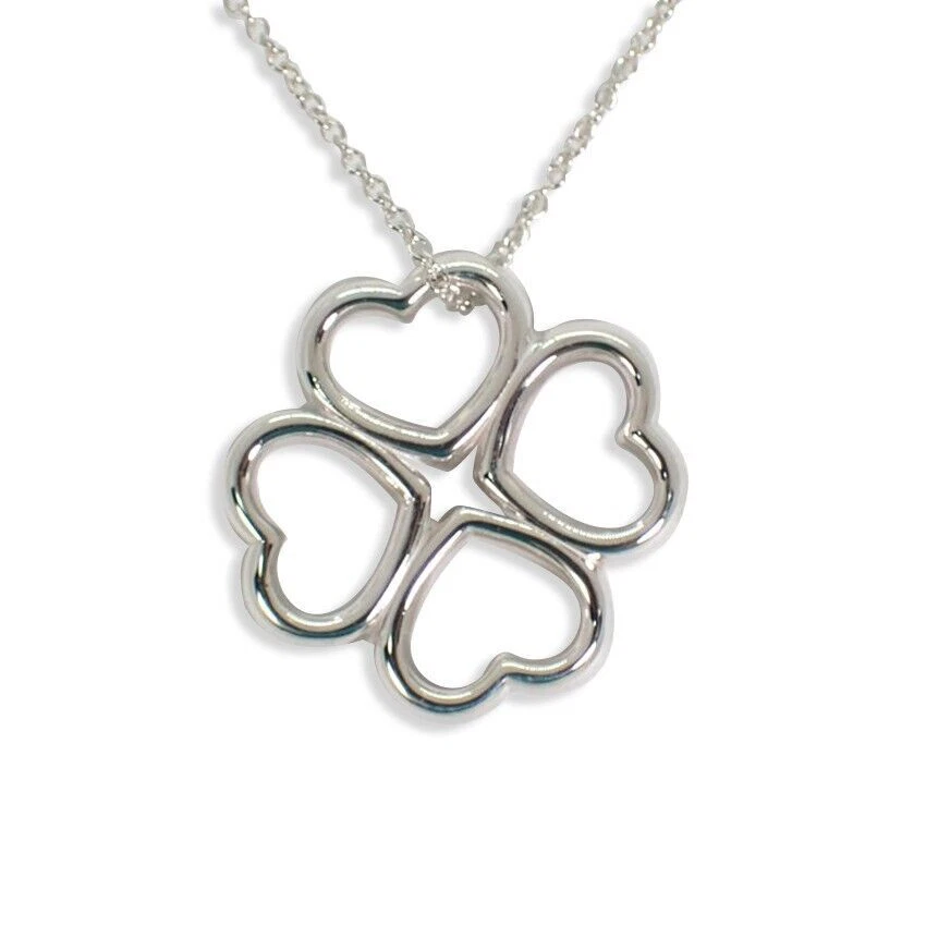 Tiffany & Co Sterling Silver Elsa Peretti Quadrifoglio Clover Necklace  Lxmda-191 | Tiffany & Co. | Buy at TrueFacet