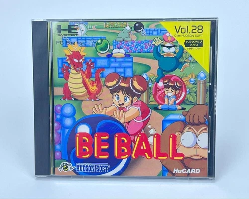 Be Ball Chew Man Fu CIB PC Engine HuCard TG16 TurboGrafx-16 Japan Import