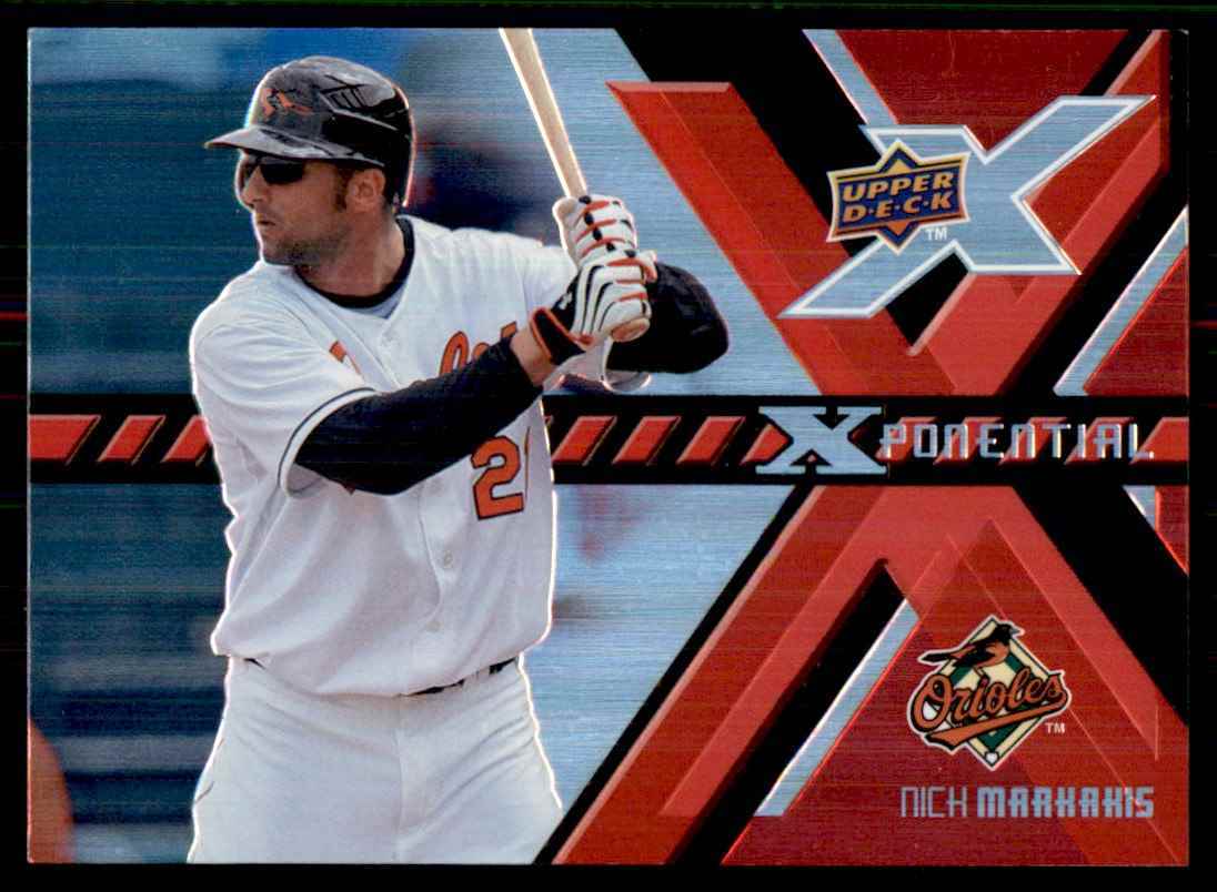 2008 Upper Deck X Xponential Nick Markakis #NM