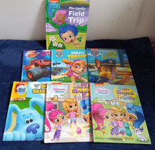Lot of 7 Nickelodeon Me Reader Books, Like New Condition