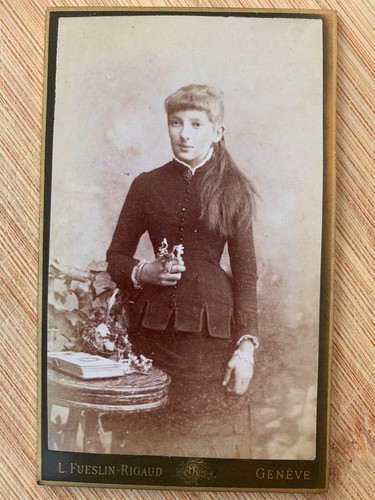 Photo Ancienne CDV Allemagne - Femme Courtisane Dénudée - Cologne - 1870 - Tirage Albuminé