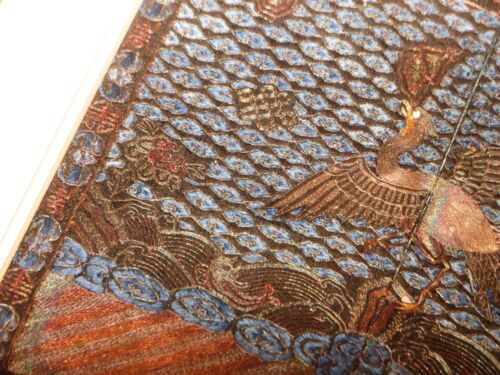 Antique Qing Dynasty Embroidered 5th Rank Badge Silver Pheasant - Picture 16 of 24