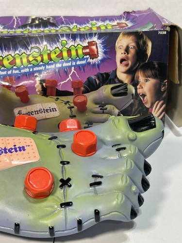 Coleco Games Frankenstein Footenstein Game 1988 For Parts or Repair - Picture 3 of 12
