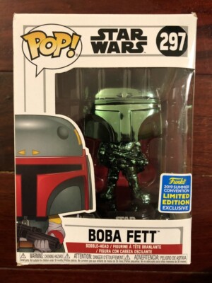 SF・ファンタジー・ホラー Funko Pop Star Wars Boba Fett #297 10 Inch BOBA FETT #297 Futura Black & Red Target Exclusive