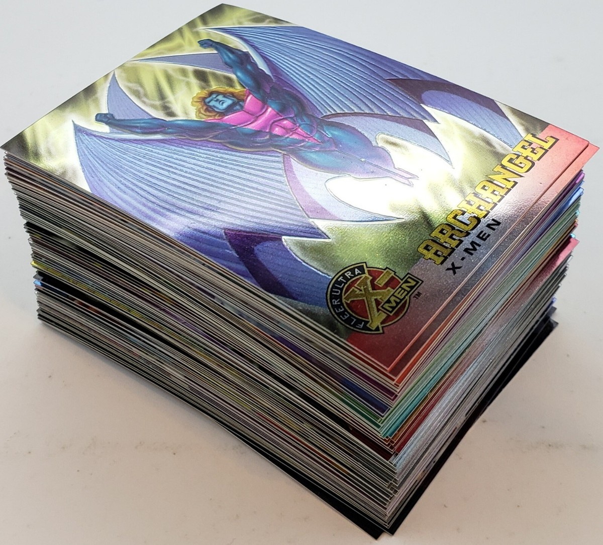 X-MEN 1995 Fleer Ultra ALL CHROMIUM Fleer Ultra 100 Complete Cards