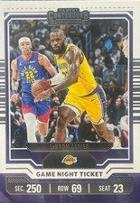 2023 Panini Contenders Game Night Ticket#13 LeBron James 
