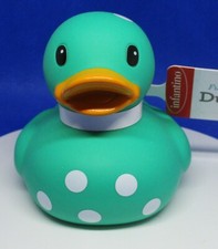 INFANTINO GREEN POLKA DOTTED Fun Time Rubber Duck