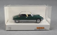 Brekina 14228 H0,1:87 Citroen Ds Cabrio, DunkelgrüN, 1963 - Neuheit 2025!