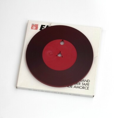BASF/EMTEC Red Leader Tape, 250m, 6.3mm