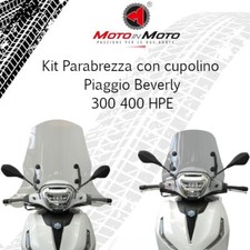 kit Parabrezza e cupolino completo trasparente Piaggio Beverly 300 400 2021 2022