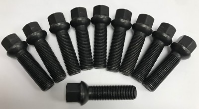 ALUFELGENSCHRAUBEN M14X1,5 X10 RADIUS BIMECC 50mm GEWINDE PASSEND FÜR AUDI A1 A3 A4 A5