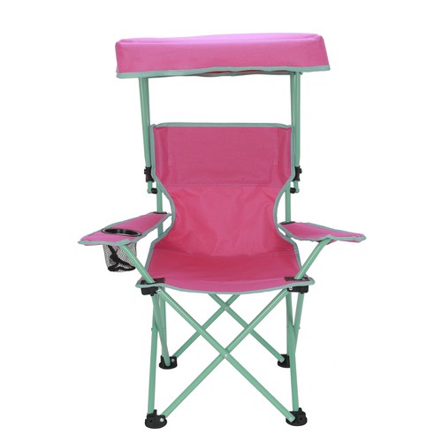 Canopy Chair with Safety Lock (125 lb. Capacity), Pink/Green - Picture 4 of 8