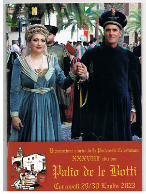 CORROPOLI TERAMO - 38MA EDIZIONE DEL PALIO DE LE BOTTI - 2023 - LIBRO CON STORIA