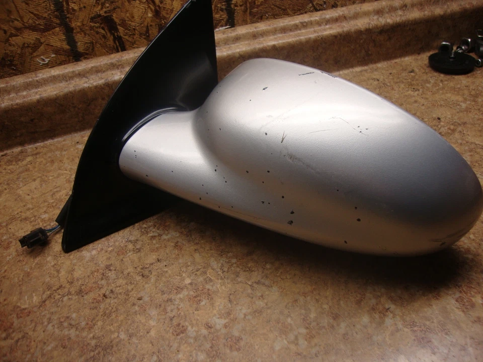 Espejo retrovisor delantero izquierdo Saturn SC2 SC 2 S 2002 plateado automático LH 02 Foto 2 de 2