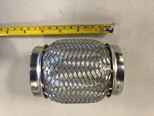 Tubo de escape Audi reparación flexible enclavamiento 50mm 2" junta flexible A4 A6 S6 Quattro