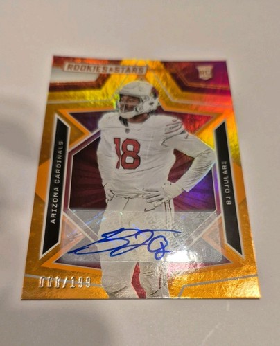 BJ Ojulari 2023 Panini Esordienti e Stelle Auto Verde 4/5 Arizona Arancione 068/199 - Foto 7 di 9