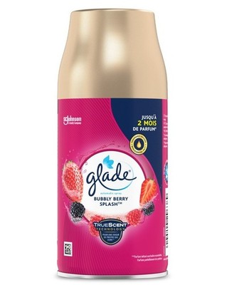 31,55 /L- 4x Glade Nachfüllpackung f. autom.Raumsprays Bubbly Berry Splash-269ml
