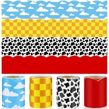 4 Pack 132ft Snowflake Bulletin Board Borders Winter Bulletin Board Borders f...