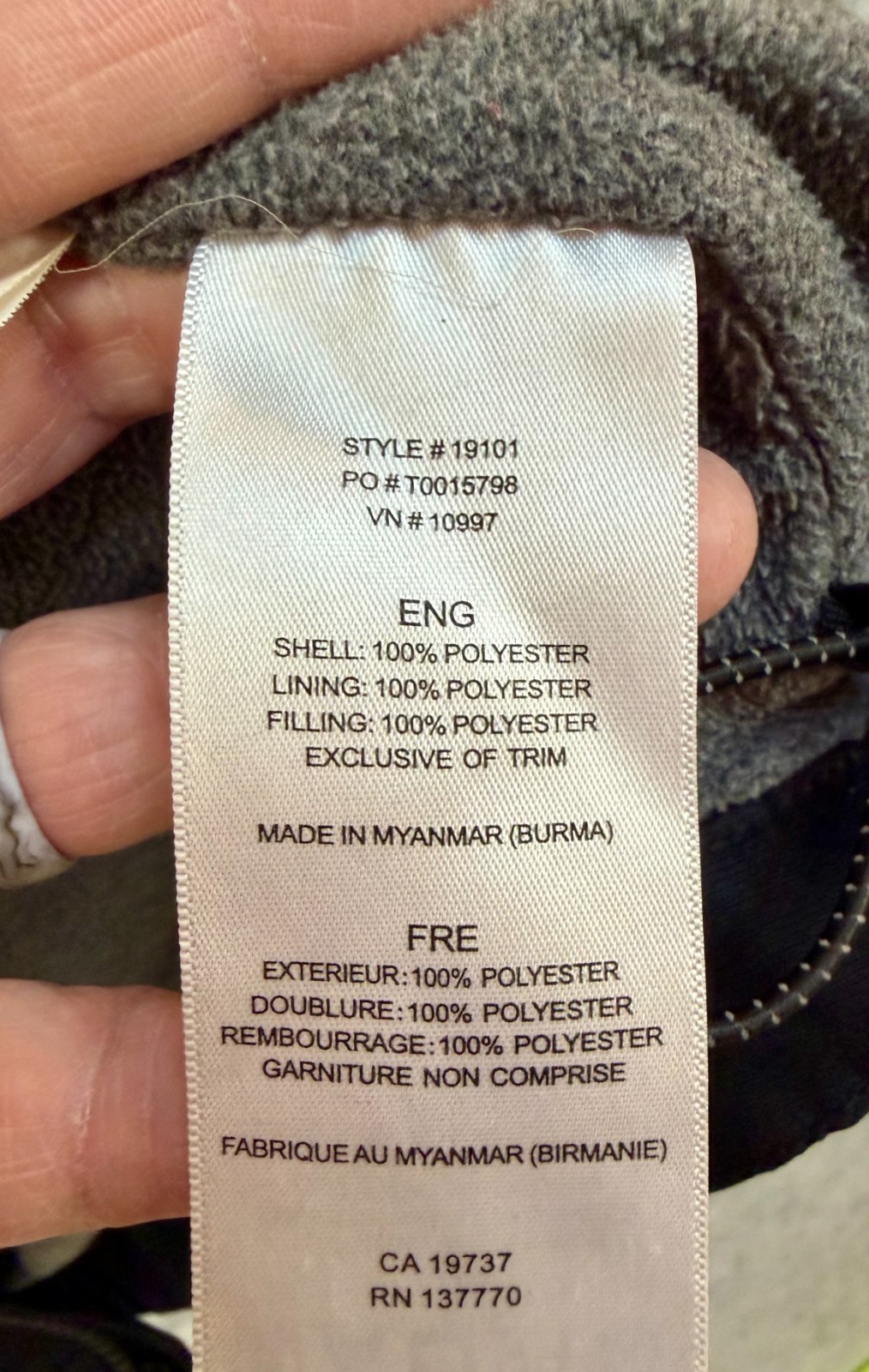 Elevate Black Softshell Work Jacket J.B. Hunt Ded… - image 11