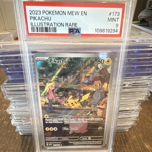 Pikachu graded PSA 9 for sale on eBay