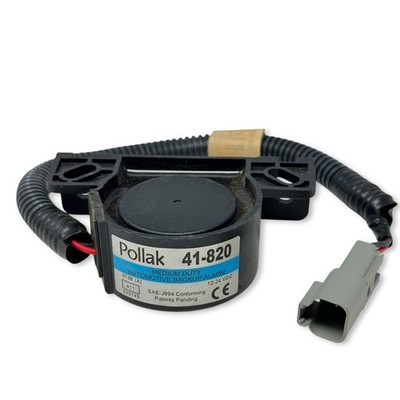 Pollak 41-820 Medium Duty Automotive Backup Alarm 97dB 12-24VDC SAE-J994