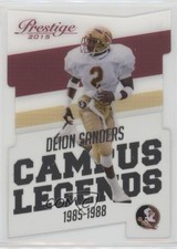 2015 Panini Prestige Campus Legends Deion Sanders #4 HOF 0f5t