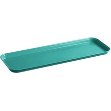 Set of 8 Cambro Rectangular Market Display Trays 8 11/16" x 18" x13/16" Green 