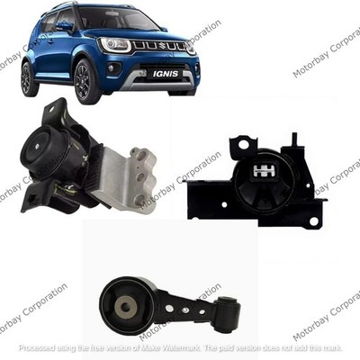 New Genuine Suzuki Engine Mount Kit Left/Right/Rear For Suzuki IGNIS 2016-Onward