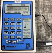 Dynatech DNI Nevada Oxitest Plus 7 Pulse Oximeter Tester Analyzer UNTESTED