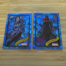 Topps Chrome Sapphire 2025 Agatha And Amaranth Lot 2 Cards