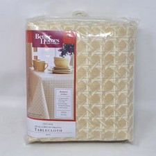 Better Homes and Gardens Oblong Tablecloth 60 x 102 Classic Caning PEVA