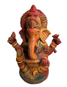 Lord Ganesha Clay Statue