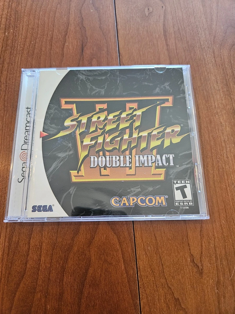 Sega Dreamcast Street Fighter III: Double Impact Video Games for
