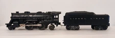Lionel Postwar #2034 Lines 2-4-2 Steam Locomotive with Tender -No Boxes