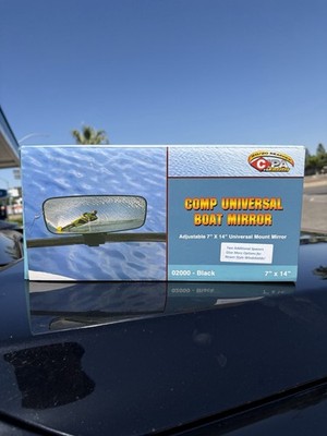 CIPA Mirror Comp Universal Boat Mirror Marine Mirror Boat Mirror