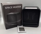 Lerat Electric Space Heater, Small Heater for Indoor Use, 500W PTC Fast Heati