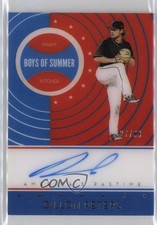 2019 Chronicles America's Pastime Boys of Summer 27/99 Dillon Peters Auto 0j15