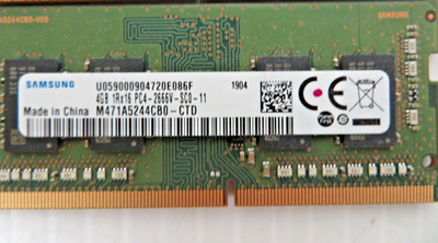 Samsung 16GB (4x 4GB) 2666MHz DDR4 SODIMM RAM M471A5244CB0-CTD | eBay